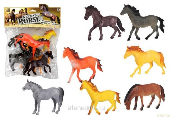 Zwierzęta konie 7szt [FIGURKA]