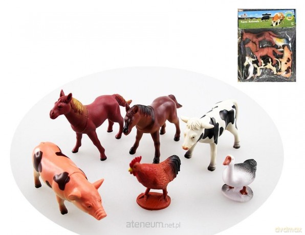 Zwierzęta wiejskie 6szt Animal Planet [FIGURKA]