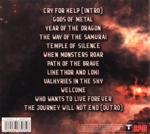 All For Metal: Gods Of Metal Year Of The Dragon (digipack) [CD]