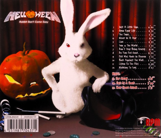 Helloween: Rabbit Don't Come Easy [CD]