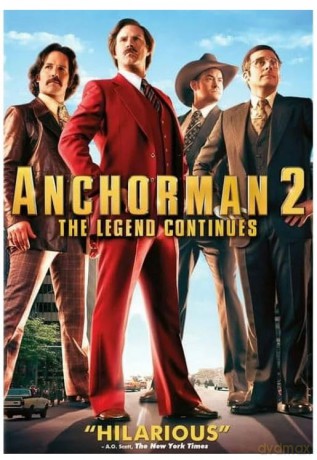 Anchorman 2: The Legend Continues [DVD]