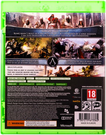 Assassins Creed: Brotherhood (Greatest Hits) [GRA XBOX360]