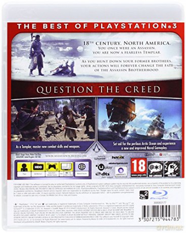 Assassin's Creed: Rogue (Essentials) [GRA PS3]