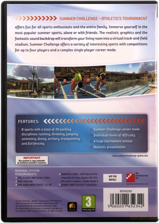 Athletics Tournament: Summer Challenge [GRA PC]