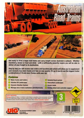 Australien Road Trains The Simulation [GRA PC]
