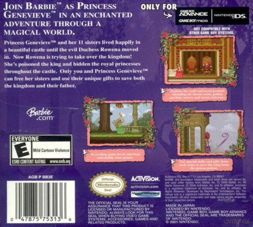 Barbie: 12 Dancing Princesses [GRA]