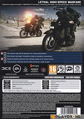Battlefield 3: End Game (Code in Box) (French/Dutch Packaging - All Lang In Game) [GRA PC]
