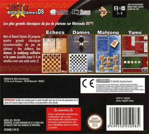 Best Of Board Games DS [GRA NDS]