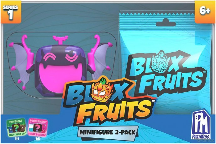 Blox Fruits Series 1 - 3" Mini Figure 2PK comes with DLC