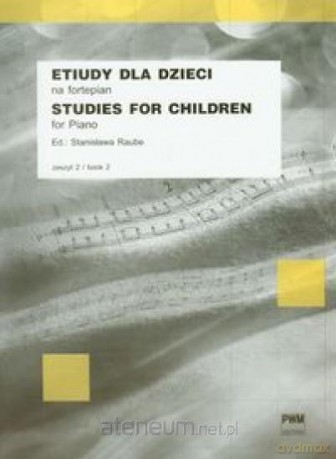 Etiudy dla dzieci na fortepian 2 [KSIĄŻKA]