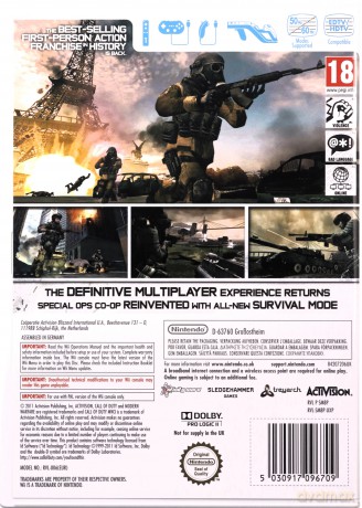 Call of Duty: Modern Warfare 3 [GRA WII]