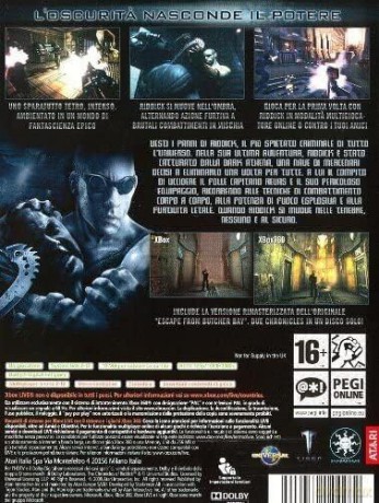 Chronicles of Riddick: Assault On Dark Athena (Italian Box - EFIGS In Game) [GRA XBOX360]