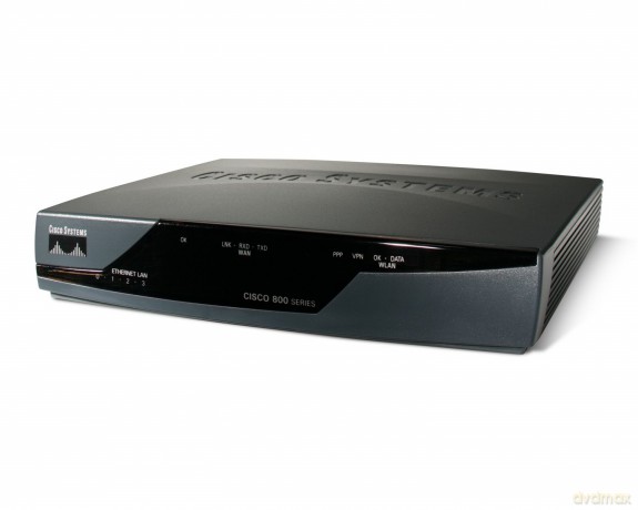 Cisco 836 ADSL over ISDN Broadband Router - Router + 4-port switch - DSL - EN,Fast EN