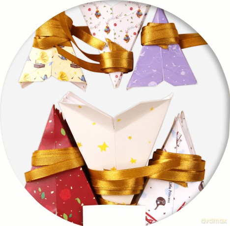 Clairefontaine The Little Prince Set of 6 3D stars