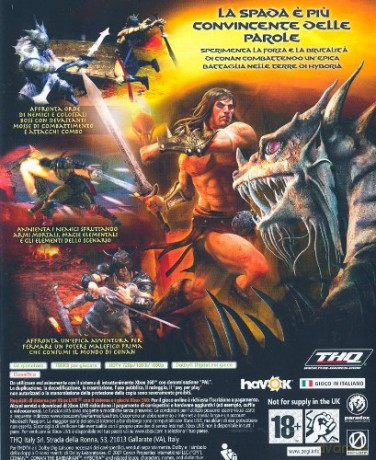 Conan (Italian Box - EFIGS In Game) [GRA XBOX360]