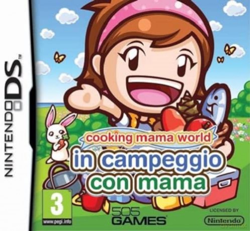 Cooking Mama World: Campeggio Con Mama (Italian Box - Multi Lang in Game) [GRA NDS]