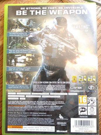 Crysis 2 [GRA XBOX360]