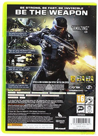 Crysis 2 CLASSICS [GRA XBOX360]