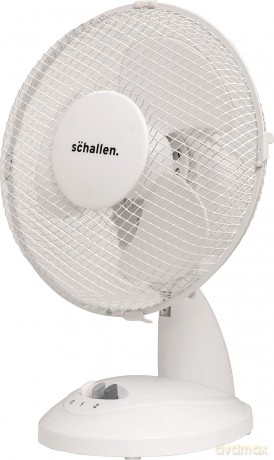 Daewoo 9" Desk Fan (White) (brytyjska wtyczka)