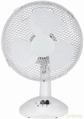 Daewoo 9" Desk Fan (White) (brytyjska wtyczka)