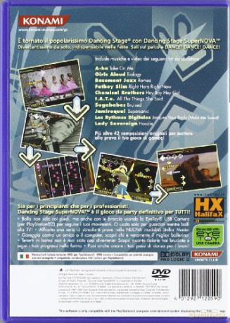 Dancing Stage Supernova (Italian Box - English in Game) [GRA PS2]