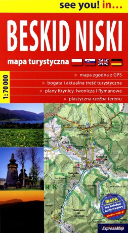 Euromapa Beskid Niski 1:70 000 [KSIĄŻKA]