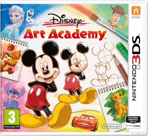 Disney Art Academy [GRA 3DS]