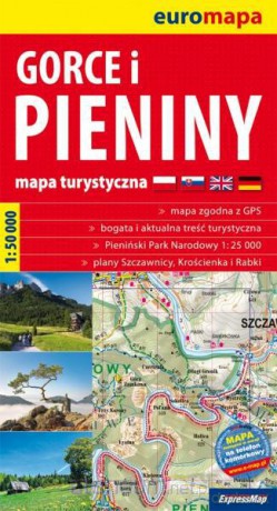 Euromapa Gorce i Pieniny 1:50 000 [KSIĄŻKA]