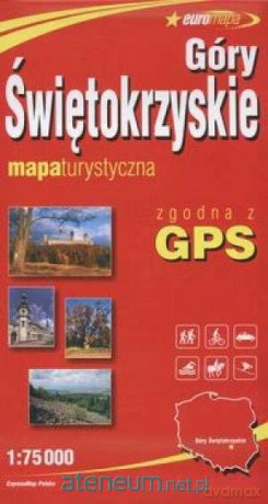 Euromapa Góry Świętokrzyskie 1:75 000 [KSIĄŻKA]