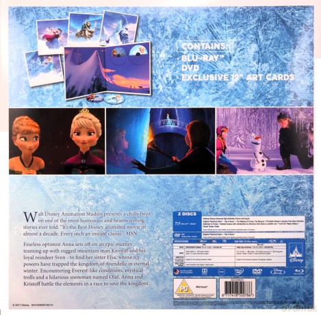 Frozen (Kraina lodu) (Big Sleeve Edition) [Blu-Ray]+[DVD]