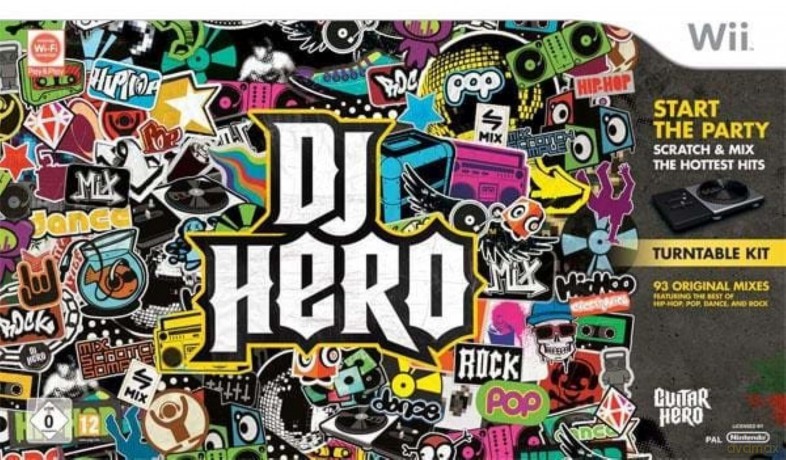DJ Hero w/Turntable [GRA WII]