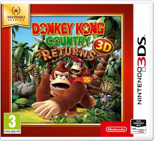 Donkey Kong Country Returns 3D (Selects) [GRA 3DS]