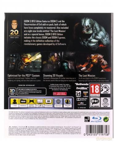 Doom 3 BFG Edition [GRA PS3]