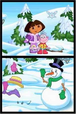 Dora the Explorer: Dora Saves the Snow Princess [GRA NDS]