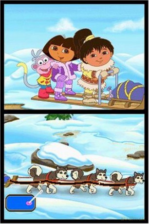 Dora the Explorer: Dora Saves the Snow Princess [GRA NDS]