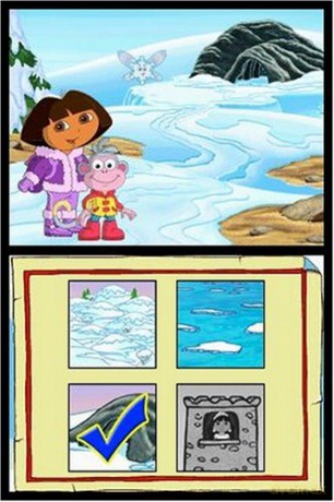 Dora the Explorer: Dora Saves the Snow Princess [GRA NDS]