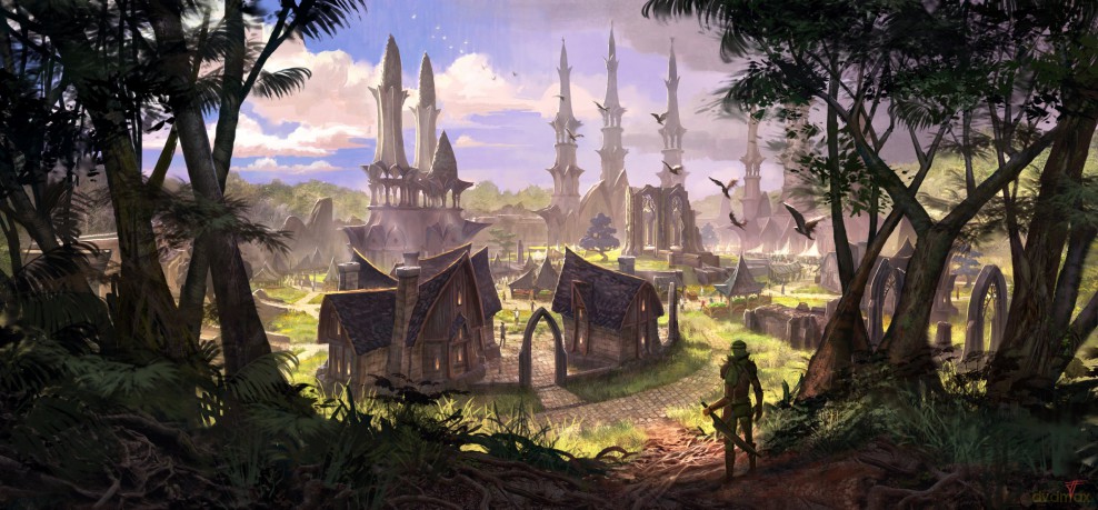 Elder Scrolls Online - Tamriel Unlimited (Spanish Box - EFG in game) [GRA XBOX ONE]