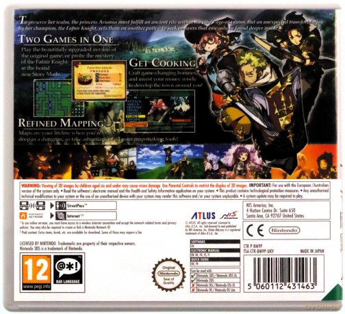 Etrian Odyssey 2: Untold: The Fafnir Knight [GRA 3DS]