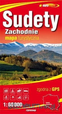 Euromapa Sudety Zachodnie 1:60 000 [KSIĄŻKA]