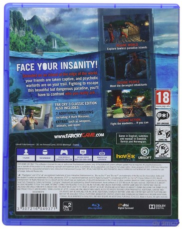 Far Cry 3 - Classic Edition [GRA PS4]