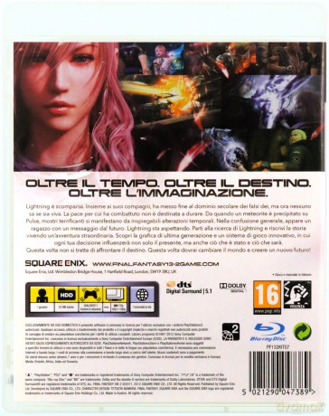 Final Fantasy XIII-2 (Italian Box - Multi Lang In Game) [GRA PS3]