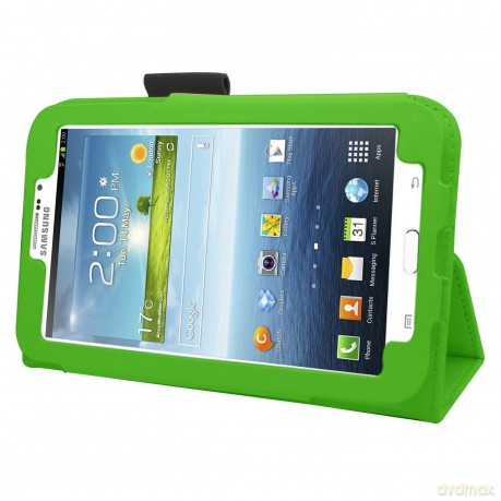Green case with pen