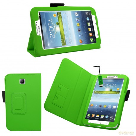 Green case with pen
