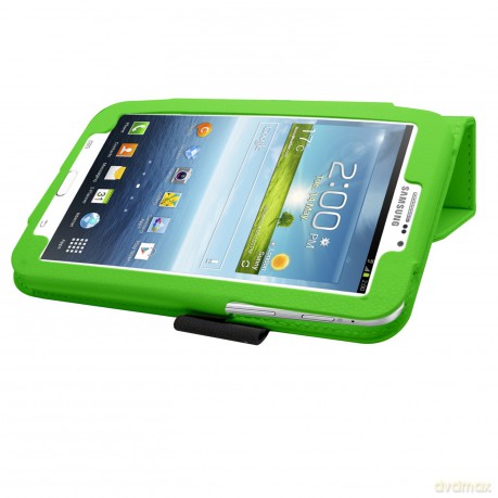 Green case with pen