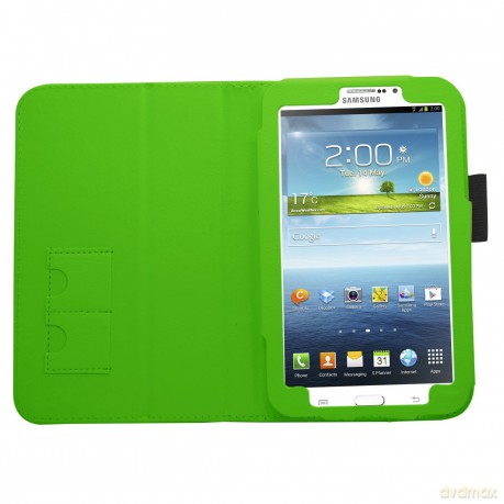Green case with pen