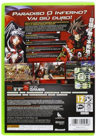 Guilty Gear 2: Overture (Italian Box - Multi Lang in Game) [GRA XBOX360]