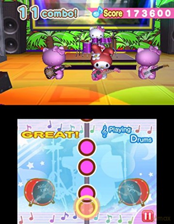 Hello Kitty and Friends: Rockin World Tour [GRA 3DS]