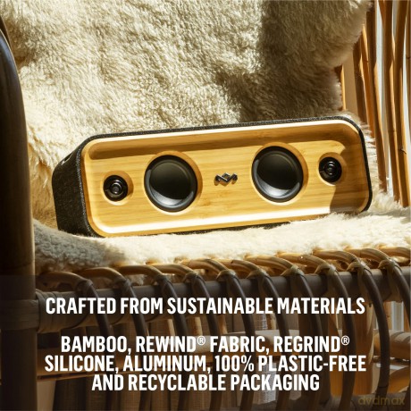 House of Marley: Get Together 2 Portable Bluetooth Speaker - Signature Black