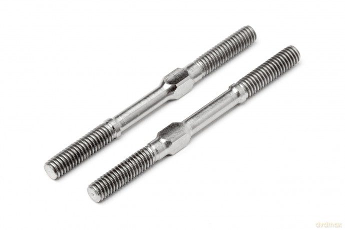 HPI/TT Titan R/H thread Rod M4 x 52 mm (Pack of 2) Pulse