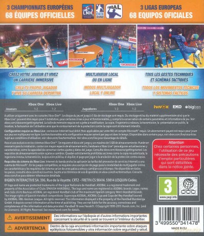 IHF Handball Challenge 16 (French/Spanish Box) [GRA XBOX ONE]